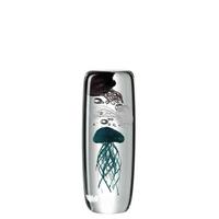 Skulptur Blau - Blau/Transparent, Basics, Glas (7,50/19,00/7,50cm) - Leonardo