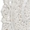 VÄGGDEKORATION LAUSANNE - vit/grå, Romantik / Lanthus, metall/trämaterial (90/90/5cm) - Mömax