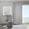 GARDINLÄNGD SIGRID -AKT- -EXT- - grå, Romantik / Lanthus, textil (140/245cm) - Premium Living