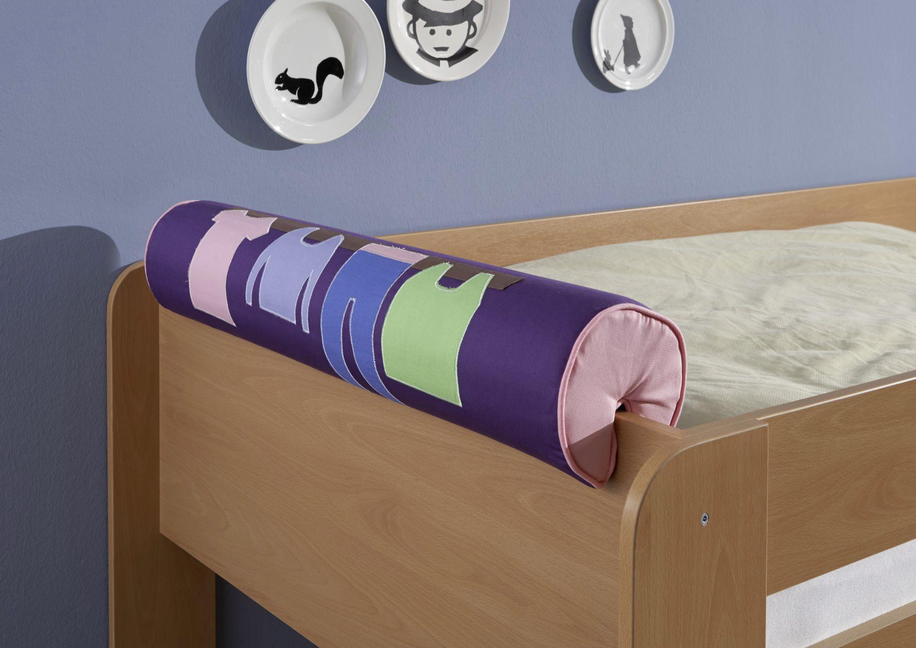 Kinder-Nackenrolle NACKENROLLE - Lila/Rosa, Design, Textil (16/80cm) - MID.YOU