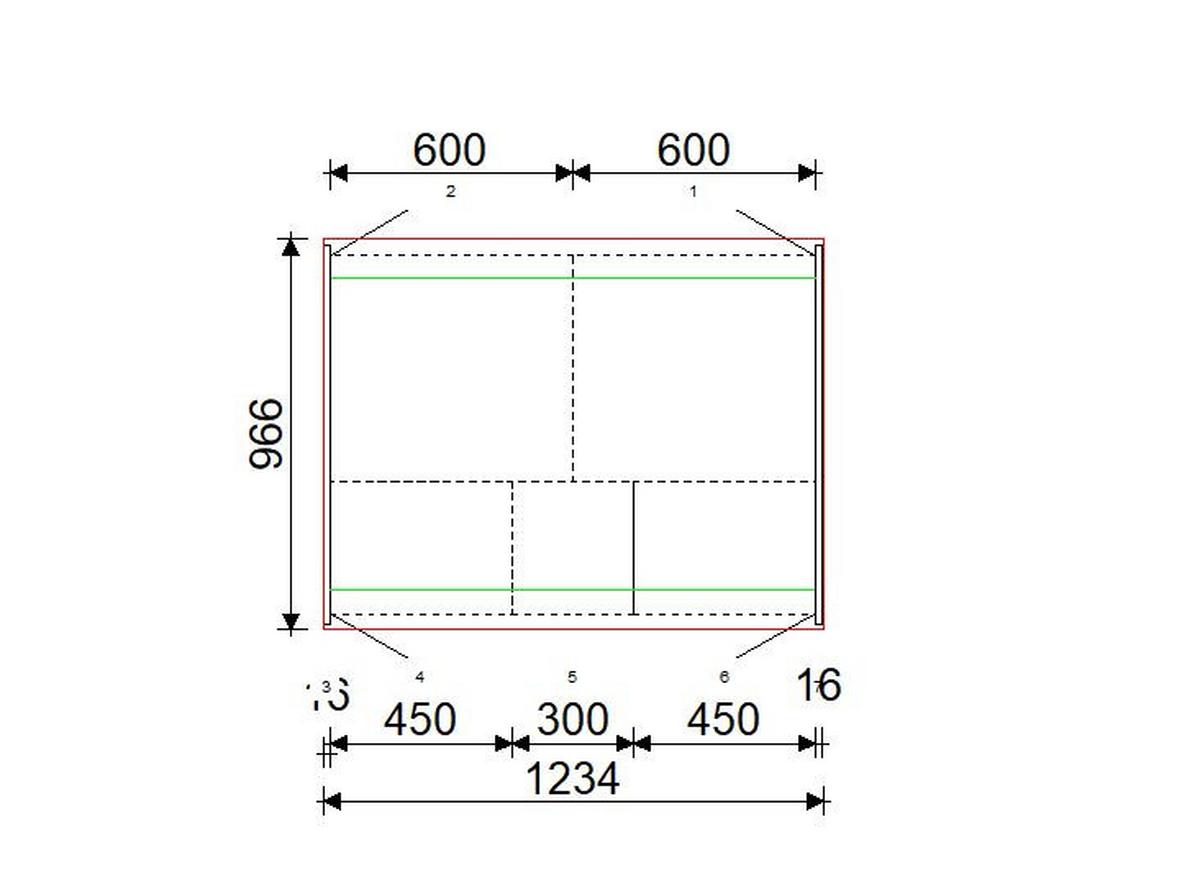 Kücheninsel IP1200 o. Geräte Weiß - Edelstahlfarben/Eichefarben, Basics, Holzwerkstoff/Metall (123,4/91,8/96,6cm) - Impuls