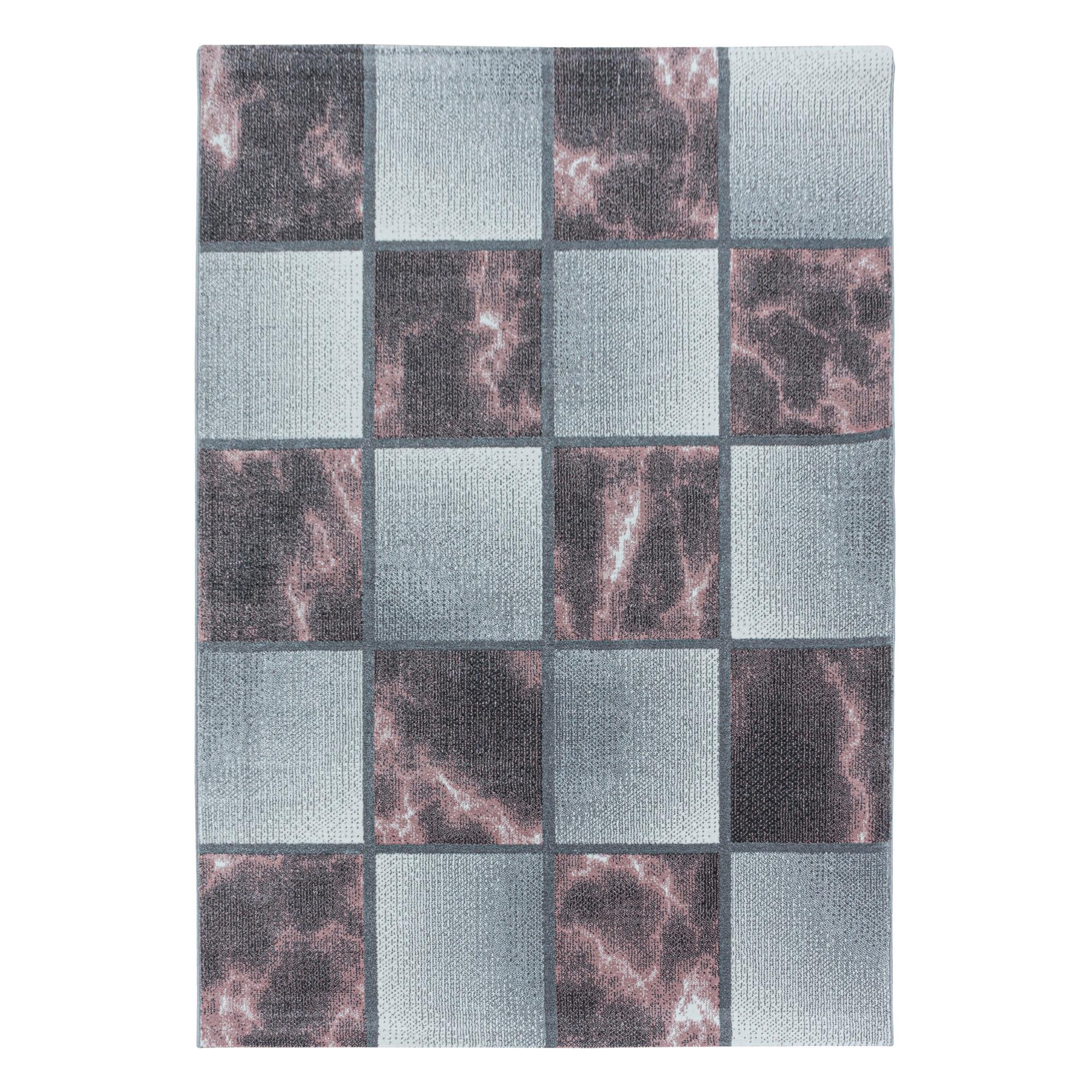 Webteppich Ottawa Rosa ca. 160x230cm - Rosa, Design, Textil (160/230cm)