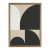 VÄGGDEKORATION CLEA - beige/ljusbrun, Basics, papper/trä (30/40/1,5cm) - Modern Living