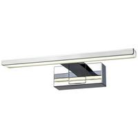 Fürdőszobai Falilámpa Momu 30cm - króm, Modern, műanyag/fém (30/12,8/5,1cm) - Mömax