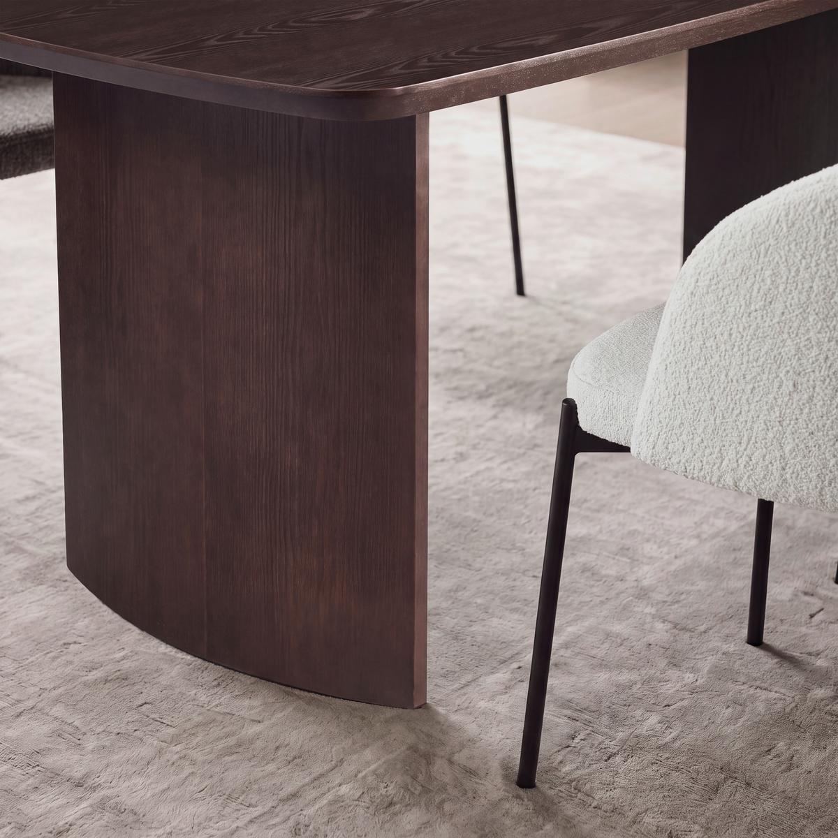 Esstisch Charlie Walnussfarben - Walnussfarben, MODERN, Holz/Holzwerkstoff (200/76/100cm) - Bessagi Home