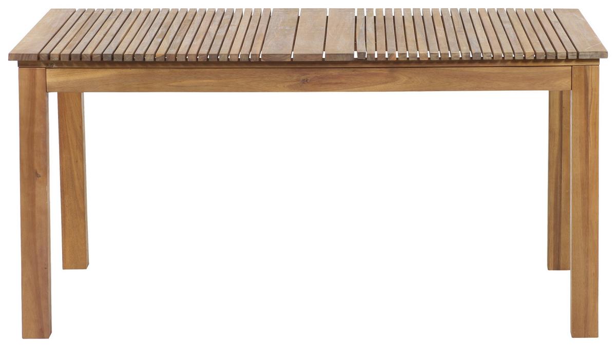 Gartentisch Falun Echtholz Akazie L: 150 cm - Akaziefarben, KONVENTIONELL, Holz (150/90/74cm) - Siena Garden