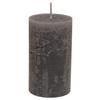 Lumânare coloană Lia - gri, Modern (6,8/12cm) - Premium Living