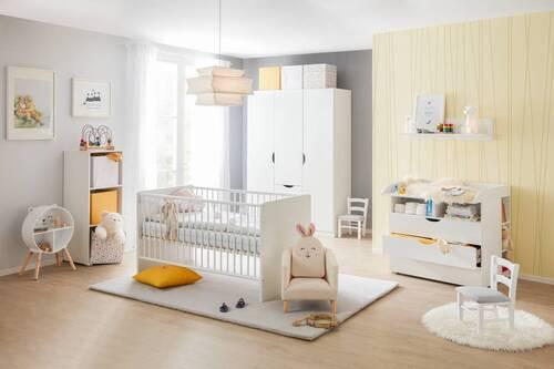 Standregal in Weiss - Weiss, Holzwerkstoff (47/119/42cm) - Premium Living