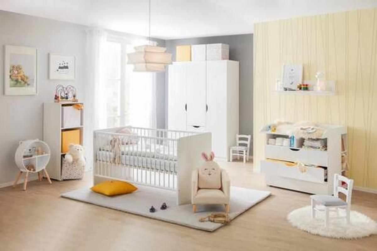Wandregal in Weiss - Weiss, Holzwerkstoff (92/22/24cm) - Premium Living