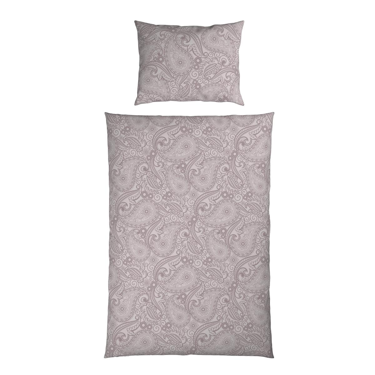 Posteljnina Paisley - starinsko roza, tekstil (140/200cm) - Mömax