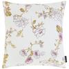 Zierkissen Grace in Lila/Beige ca. 50x50cm - Beige/Lila, MODERN, Textil (50/50cm) - Mary's
