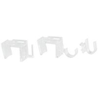 Zaglavni Nosač Ferdi - prozirno, plastika - Modern Living