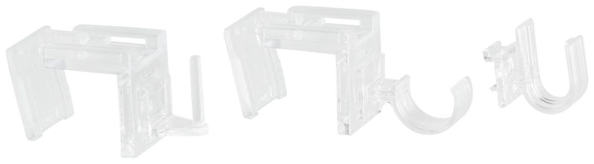 Zaglavni Nosač Ferdi - prozirno, plastika - Modern Living