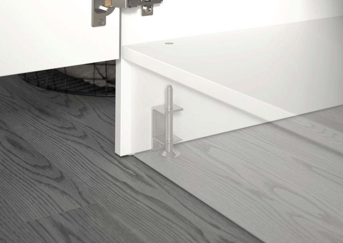 Hauswirtschaftsraum Free Weiß - Weiß, Basics, Holzwerkstoff (166/195/62cm) - MID.YOU