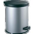 Treteimer Weissblech in Schwarz ca. 12l - Schwarz, Kunststoff/Metall - MÖMAX modern living
