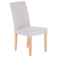 Stolica John - prirodne boje/bež, Konvencionalno, drvni materijal/tekstil (43,5/94/59cm) - Based