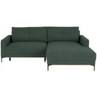Kutna Garnitura Bergamo - šumska zelena/crna, Moderno, tekstil/metal (238/162cm) - Mömax