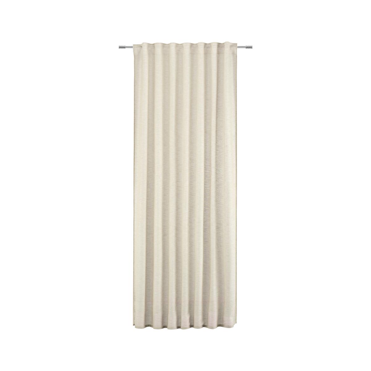 Draperie prefabricată Eva - bej, Romantik / Landhaus, textil (140/255cm) - Premium Living