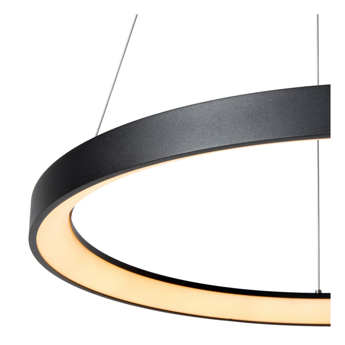 LAMPA WISZĄCA LED 46403/48/30 VIDAL - czarny, Design (58/58/150cm) - Lucide