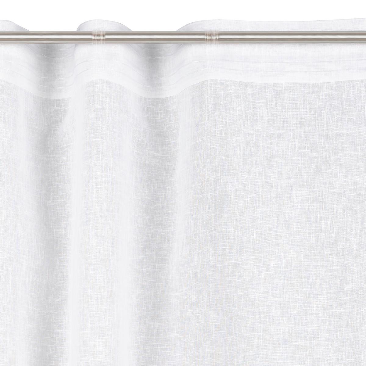 Perdea confecționată Elena - alb, Konventionell, textil (140cm) - Premium Living