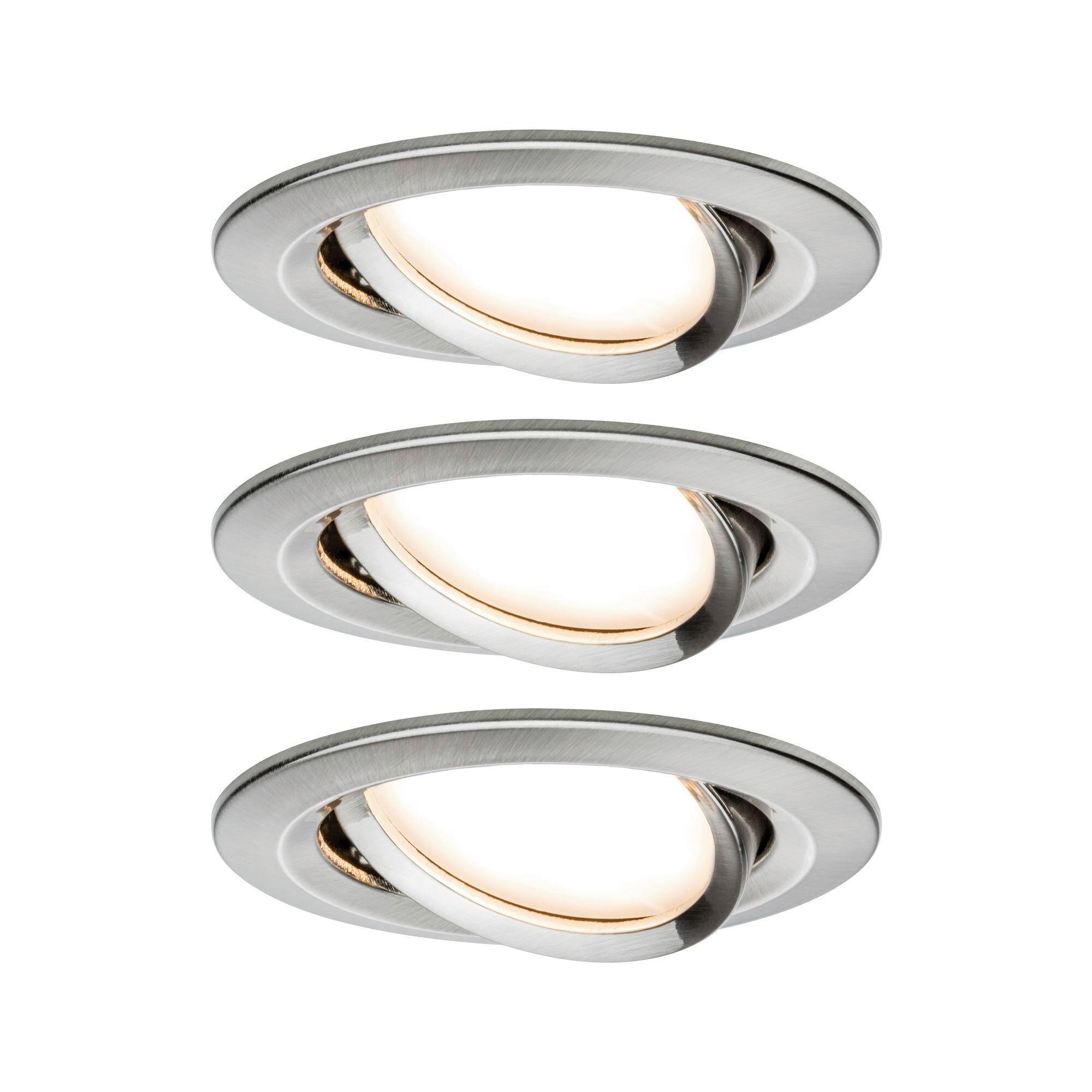 Deckenleuchte Nova in Alufarben max. 6,5 Watt - Basics (8,4cm) - Paulmann