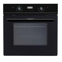 Backofen WMO 90 Schwarz - Schwarz, KONVENTIONELL, Glas/Metall (59,5/59,5/55cm) - Wolkenstein
