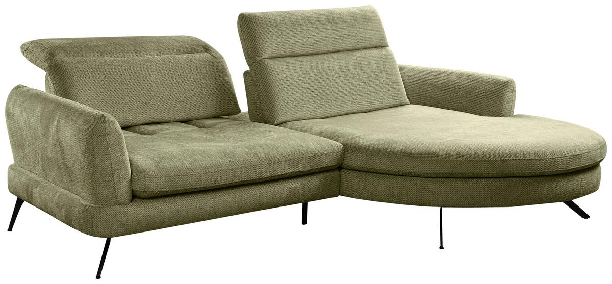 COLțAR JASPER - gri deschis, Modern, textil/material pe bază de lemn (277/85-104/177-198cm) - Premium Living