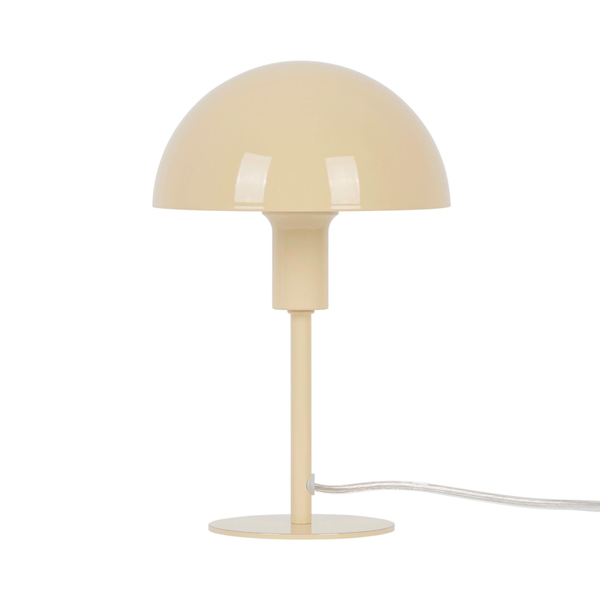 LAMPA STOŁOWA 2213745026 ELLEN MINI ŻÓŁTY - żółty, Design, metal (16/25cm) - Nordlux