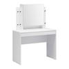 SMINKBORD EVA II -EXKLUSIV- - Modern, trämaterial/glas (100/140/45cm) - Mömax