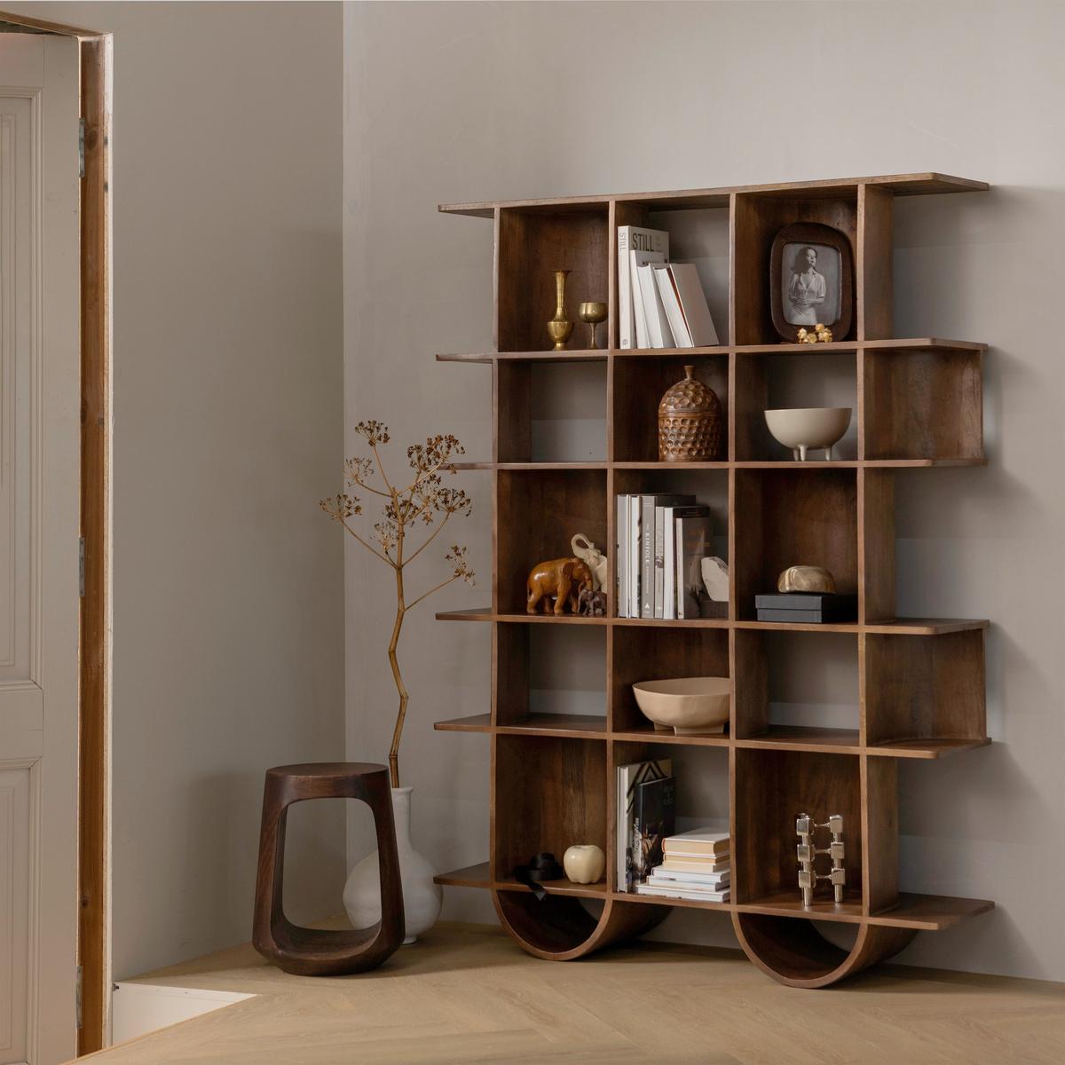 Beistelltisch Walnussfarben B: 33 cm - Walnussfarben, MODERN, Holz (33/33/45cm) - Livetastic