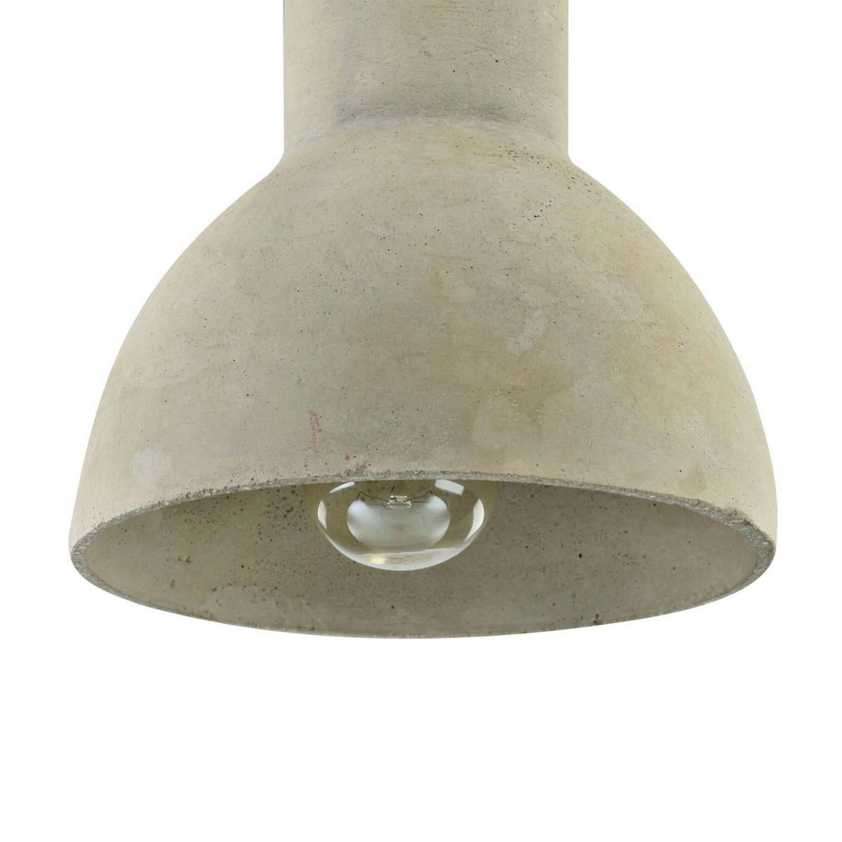 PENDELLEUCHTE BRONI - Schwarz/Grau, Trend, Stein/Metall (16/16cm) - MAYTONI