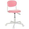Jugenddrehstuhl Kiddy Base I ca.60x72-83x60cm Pink - Pink/Weiß, Basics, Kunststoff/Textil (60/72-83/60cm) - MID.YOU