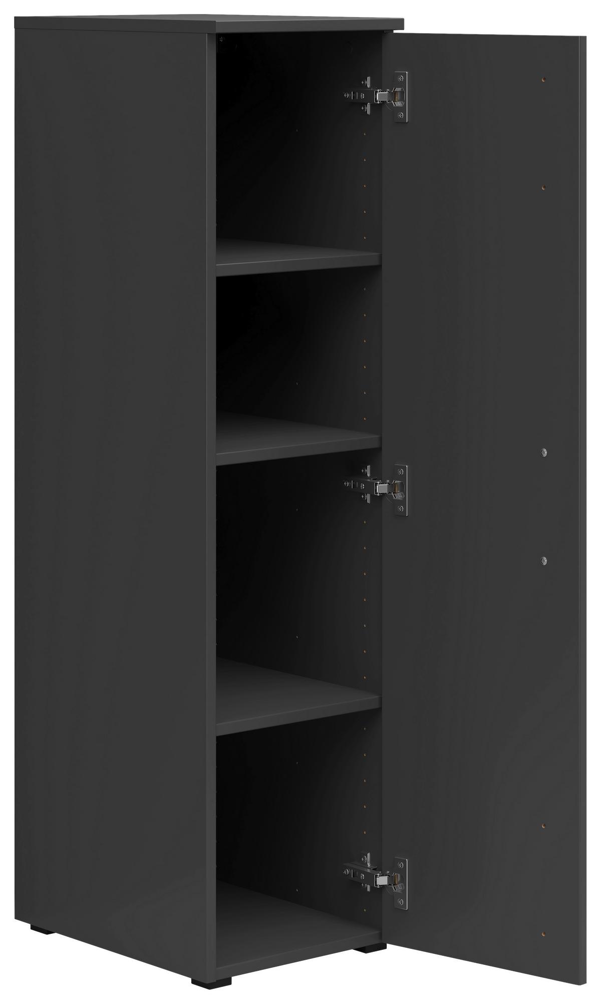 Dulap MULTI - grafit, Modern, material pe bază de lemn (30/115/40cm) - Modern Living