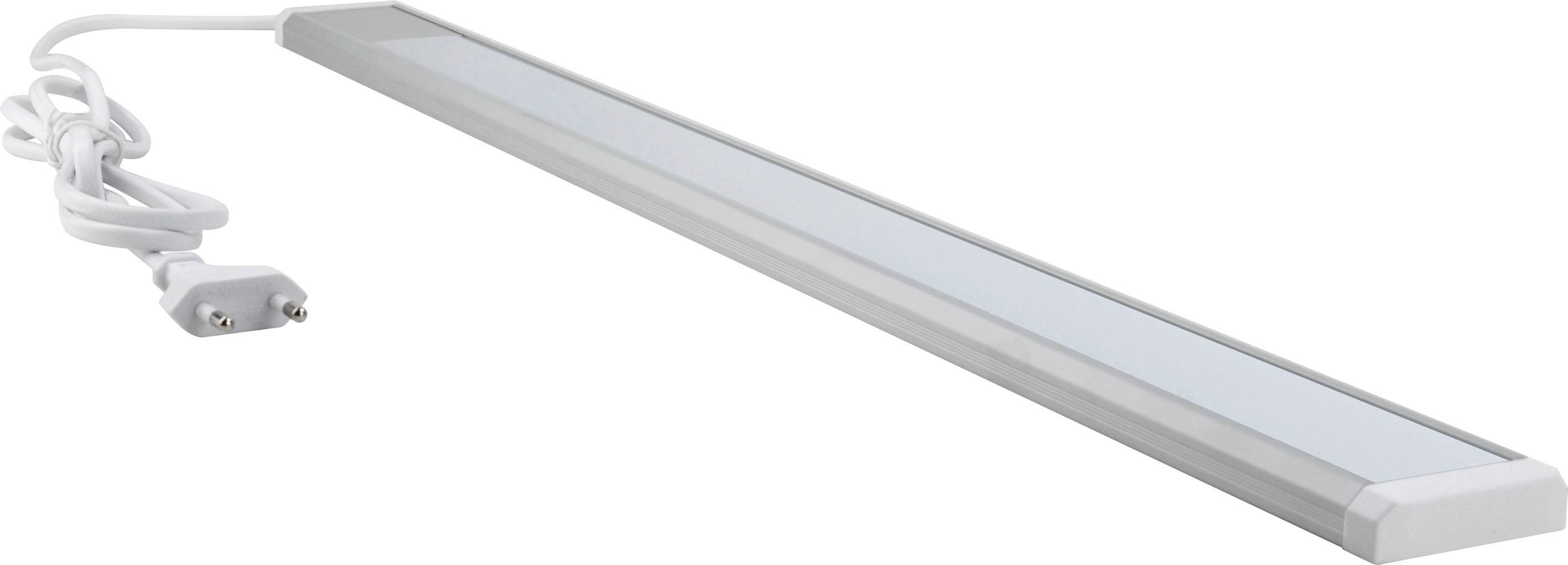 Lichtleiste Weiß max. 15 Watt - Weiß, Basics, Kunststoff/Metall (90/5/1,3cm)