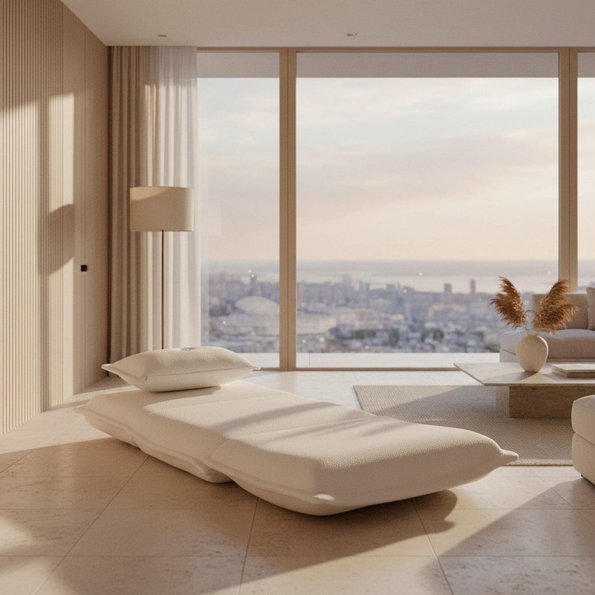 FOTOLIU EXTENSIBIL TAMARA - alb, Modern, metal/textil (82/31/69cm) - Bessagi Home