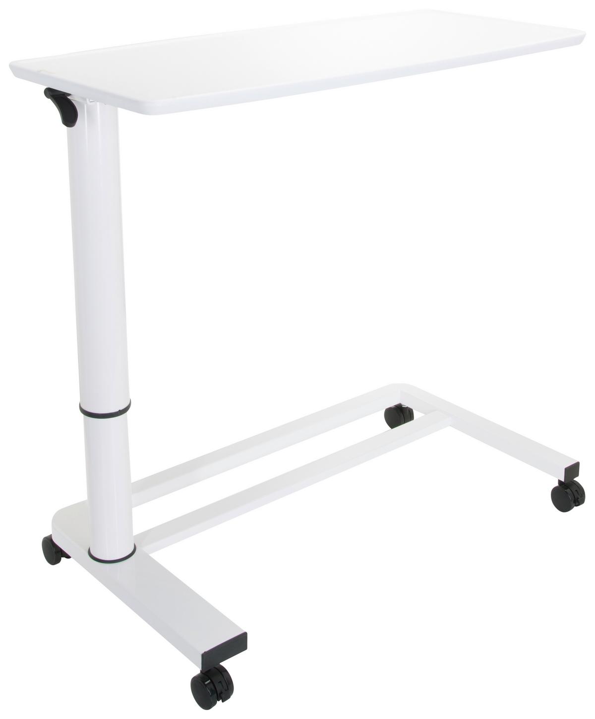 Dvižna Miza Stand Ii, Bela - bela, Basics, kovina/umetna masa (90/42/67cm) - MID.YOU