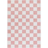 DYWAN TUFTOWANY JACK MESIO-URBAN8158 - szarobiały/jasnoróżowy, Design, tkanina (160/230cm) - Lindorug