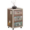 Rollcontainer Braun/Bunt - Multicolor/Schwarz, LIFESTYLE, Holzwerkstoff/Kunststoff (40/67/34cm) - Mömax modern living Rollcontainer Braun/Bunt - Multicolor/Schwarz, LIFESTYLE, Holzwerkstoff/Kunststoff (40/67/34cm) - Mömax modern living
