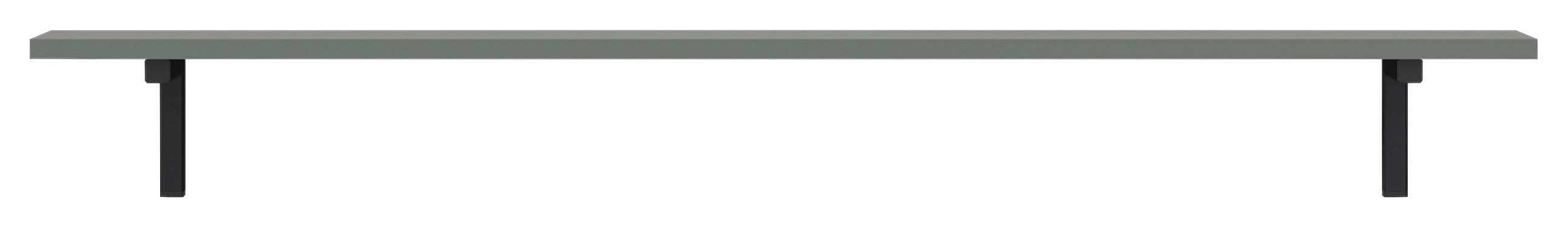 Panou de perete POZZI - verde gri, Trend, material pe bază de lemn (120/13,6/20cm) - Modern Living