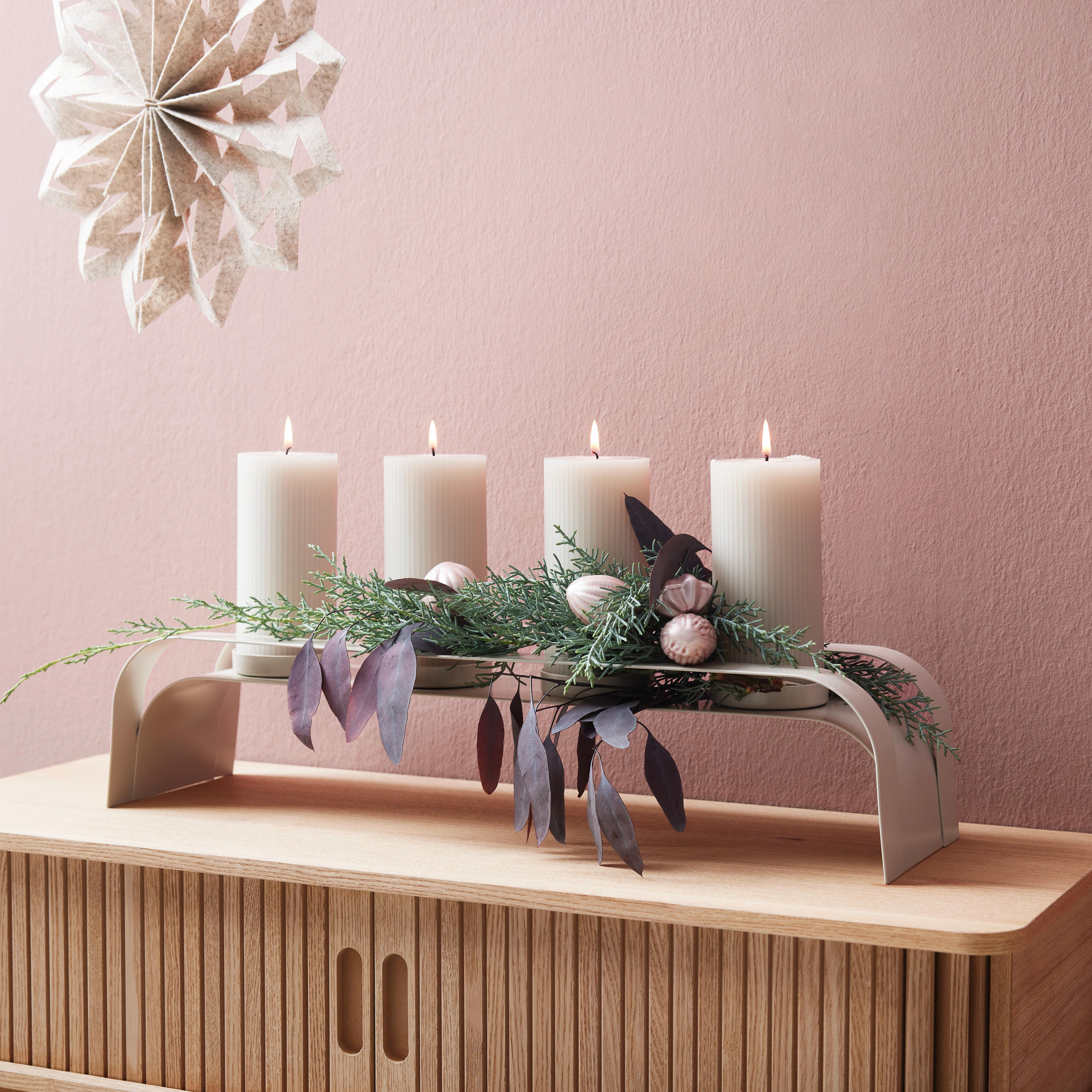 Függődísz Bruno - lila, Üveg/fém - Modern Living