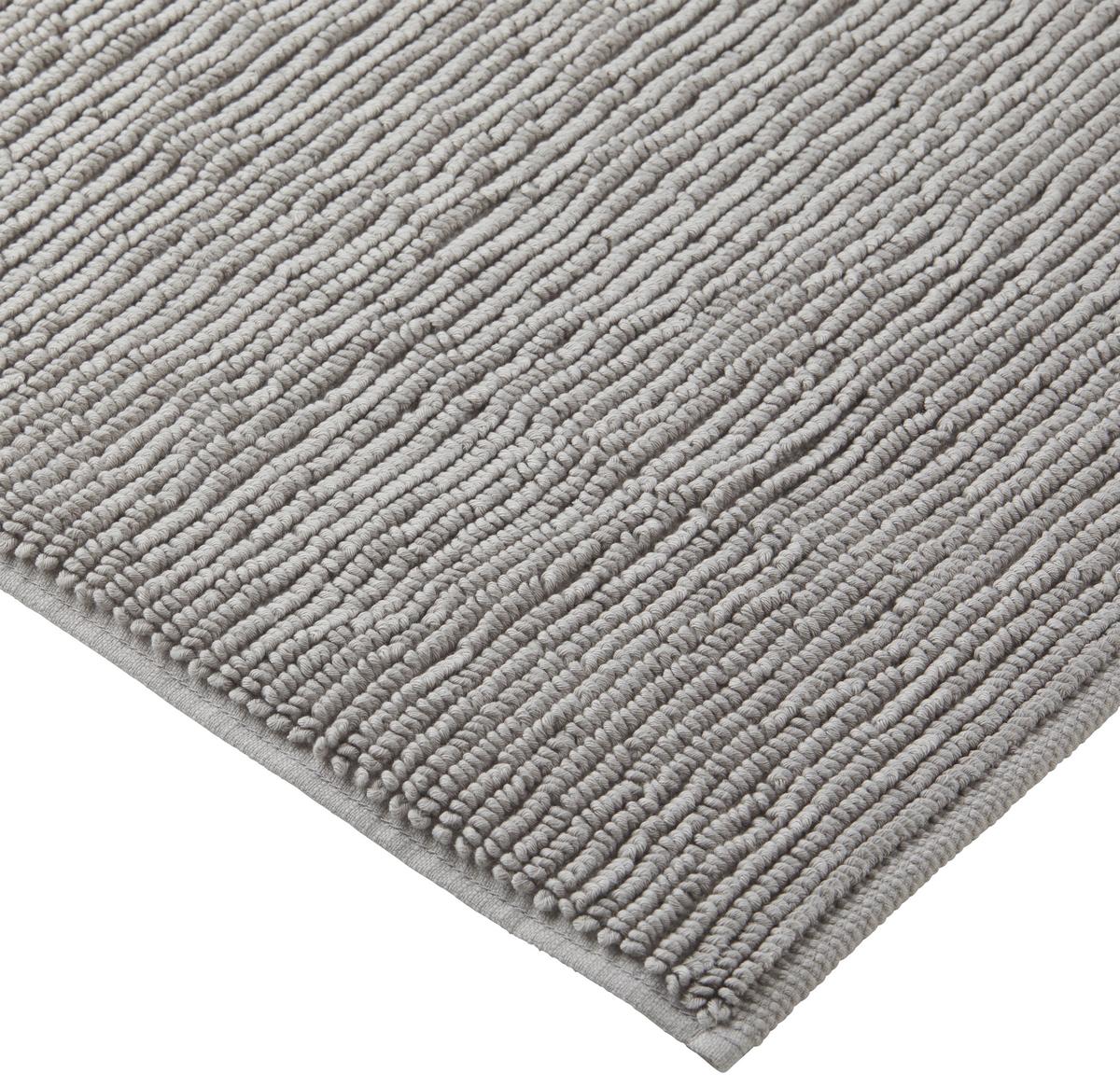 Badematte Bio Hanna Taupe ca. 60x100cm - Taupe, Natur, Textil (60/100cm) - ecoTree