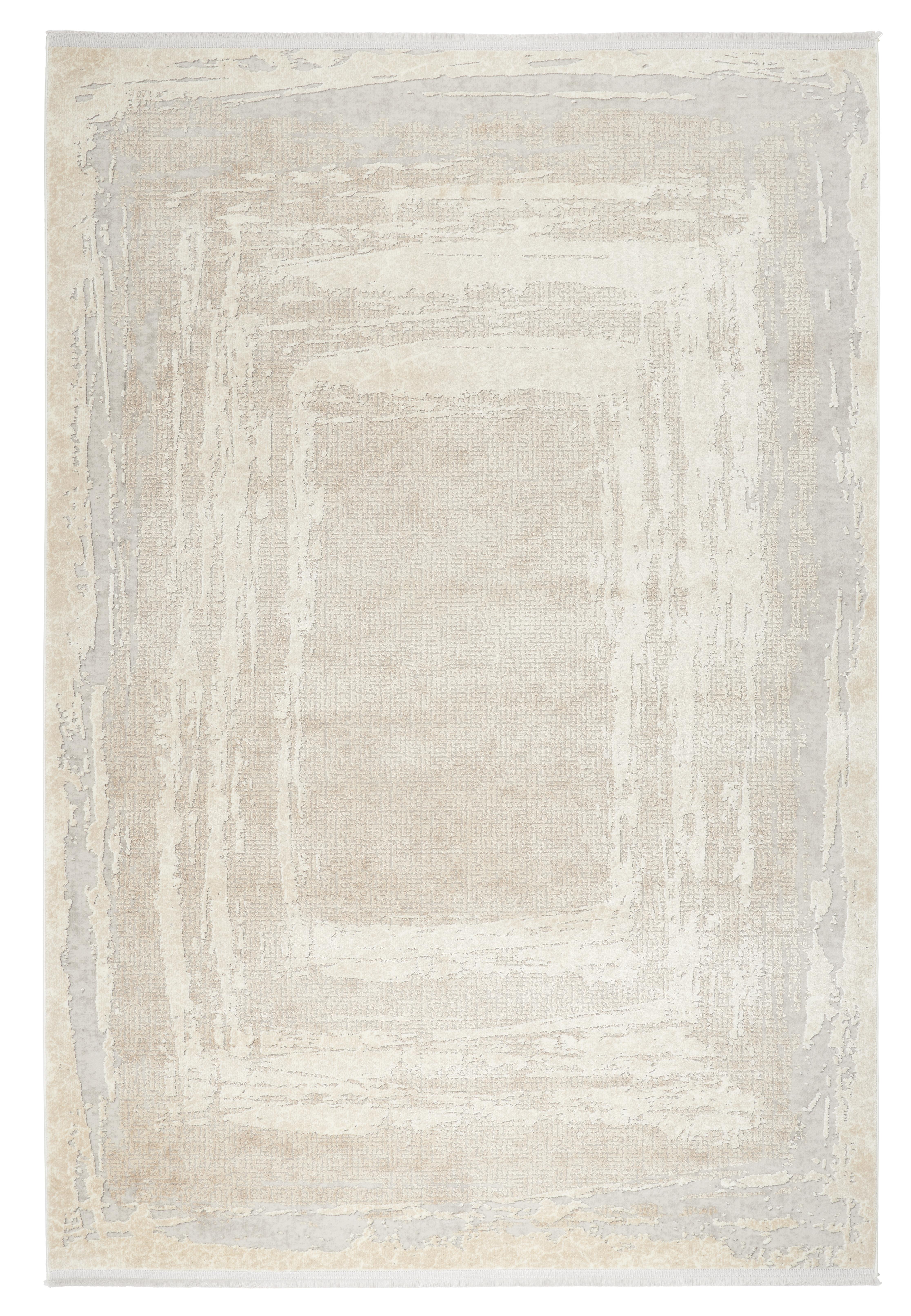 Handwebteppich Bernado 1 in Beige ca. 120x170cm - Beige, Romantik / Landhaus, Textil (120/170cm) - Premium Living