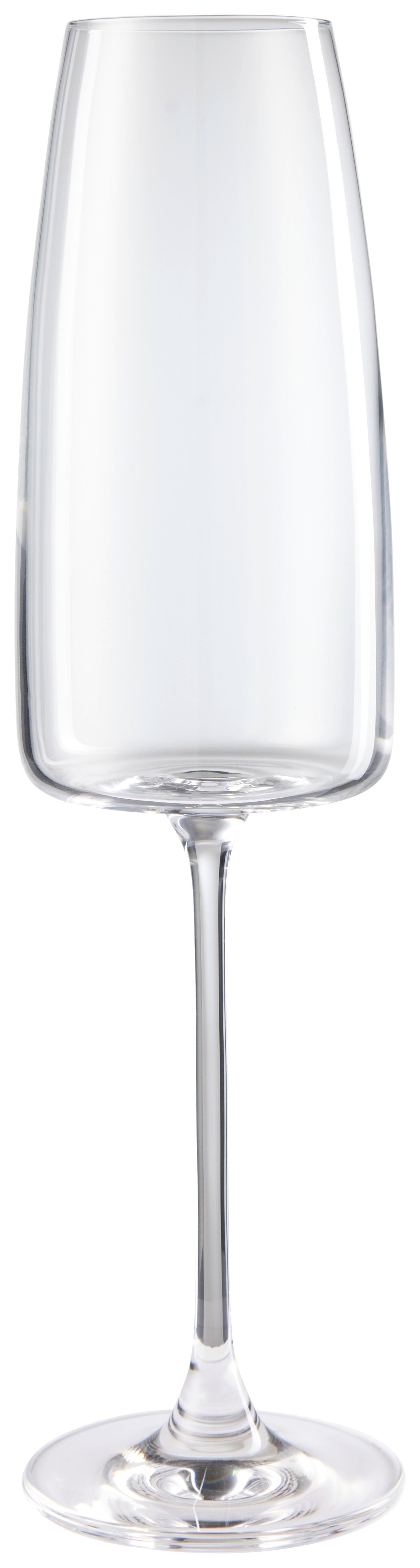Sektglas Kiki in Transparent ca. 340 ml - Transparent, MODERN, Glas (6,6/25cm) - Gourmesto