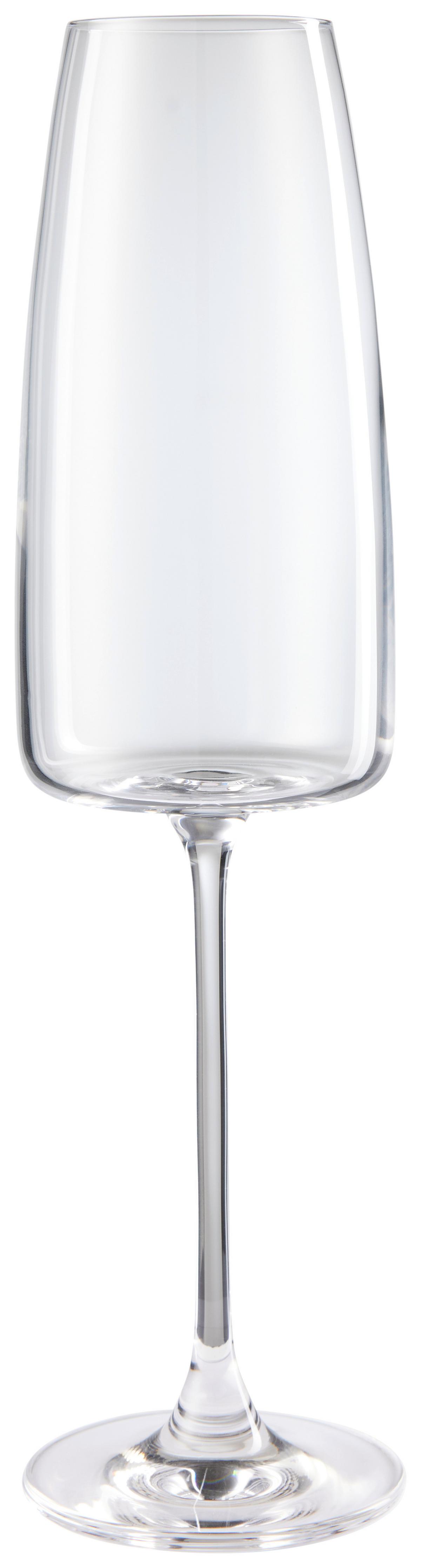 Sektglas Kiki in Transparent ca. 340 ml - Transparent, MODERN, Glas (6,6/25cm) - Gourmesto