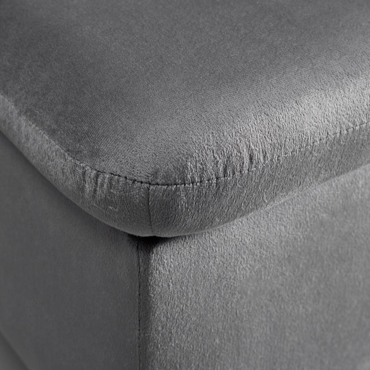 Klop Za Pred Posteljo Jessy, Siva - siva/barve bukve, Moderno, tekstil/les (150/50/55cm) - Bessagi Home