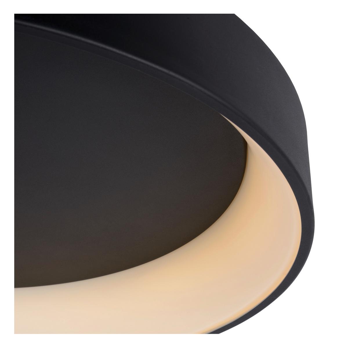 LAMPA SUFITOWA LED 46100/32/30 TALOWE LED - czarny, Basics, metal (45.5/45.5/13cm) - Lucide