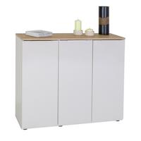 Komoda Macchiato - kašmir/črna, Moderno, kovina/umetna masa (103,2/88,5/35,5cm) - Mömax