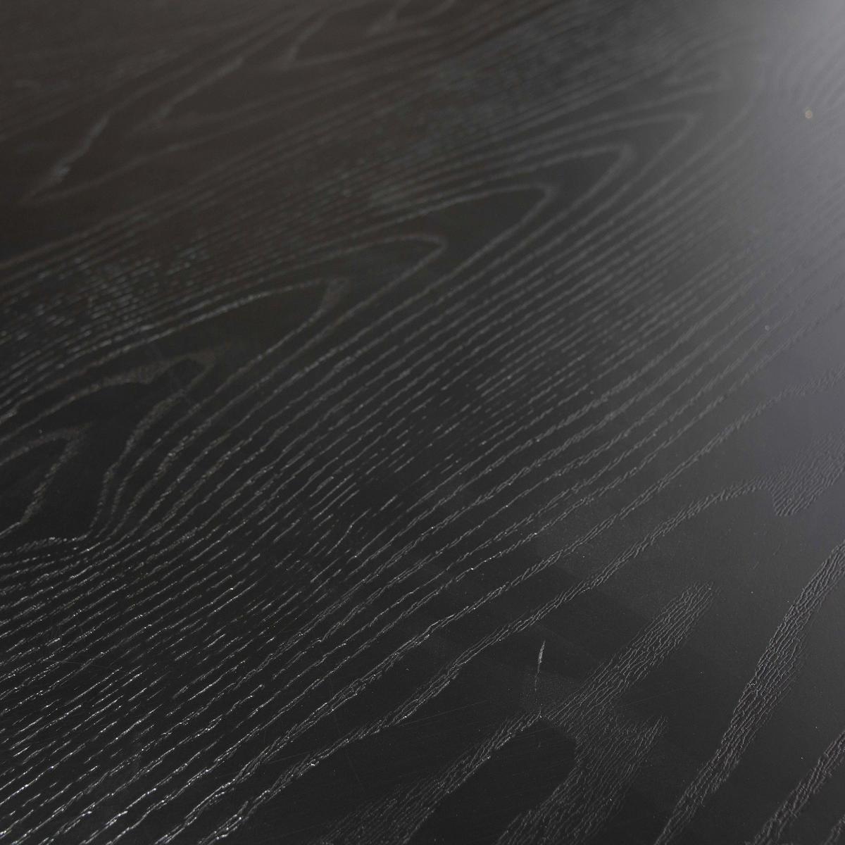 Esstisch Bruno Schwarz L: 120 cm - Schwarz, Design, Holzwerkstoff/Metall (120/120/75cm) - Livetastic