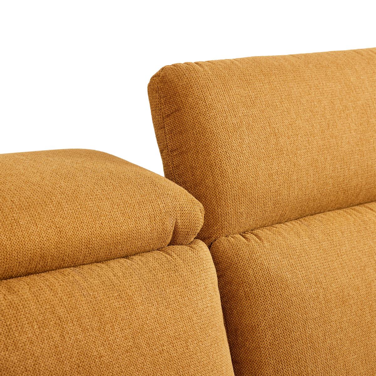 BIGSOFA SEATTLE - Gelb, Modern (260/87-107/132cm) - Premium Living