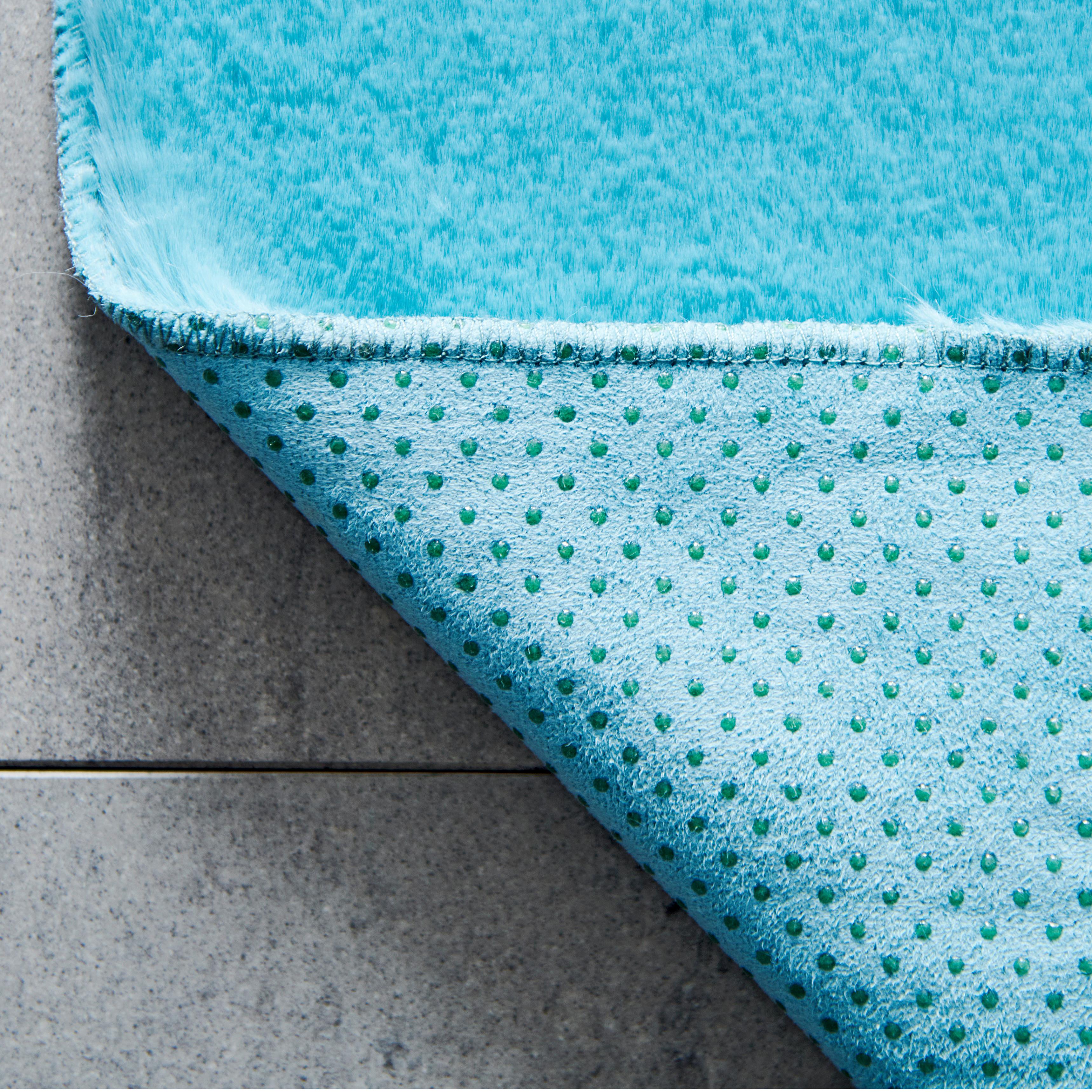 Kupaonski Tepih Robert 60x100cm - plava, Moderno, tekstil (60/100cm) - Premium Living